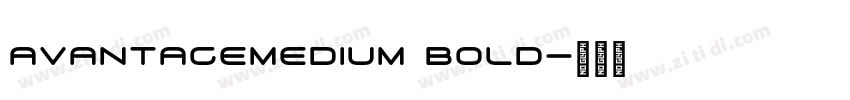 AvantageMedium Bold字体转换 AvantageMedium Bold字体转换